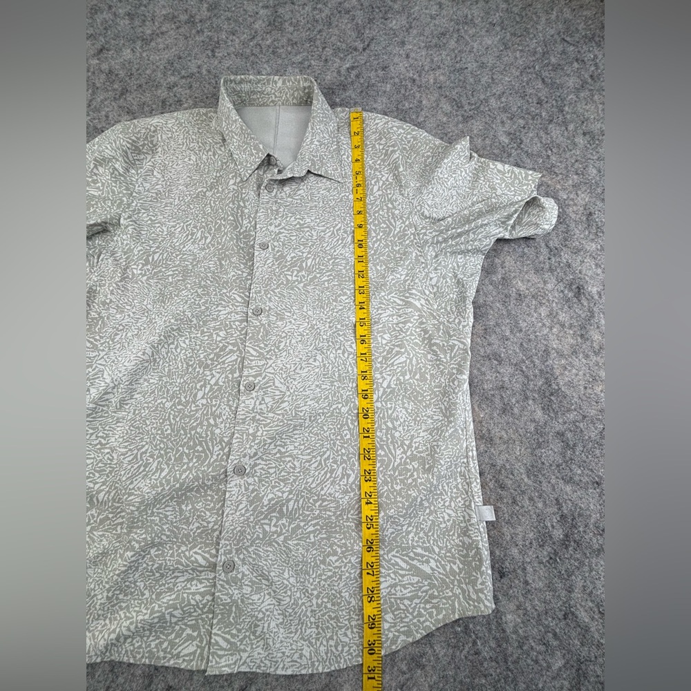 Lululemon | Airing Easy Shirt | Crunch Max Vapor Seal Grey | Men‎ XL - Picture 9 of 10